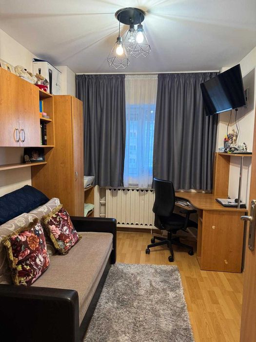 PROPRIETAR - Apart. 3 cam, complet utilat si mobilat, zona Apusului