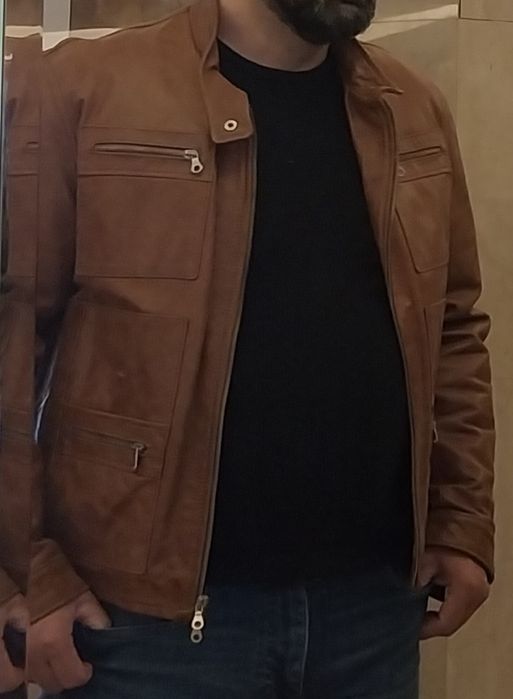 Geaca barbati din piele naturala  300lei
