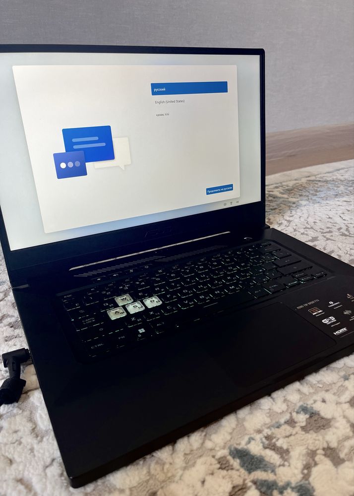 Игровой ноутбук Asus Tuf Dash F15 продается, в отличном состоянии