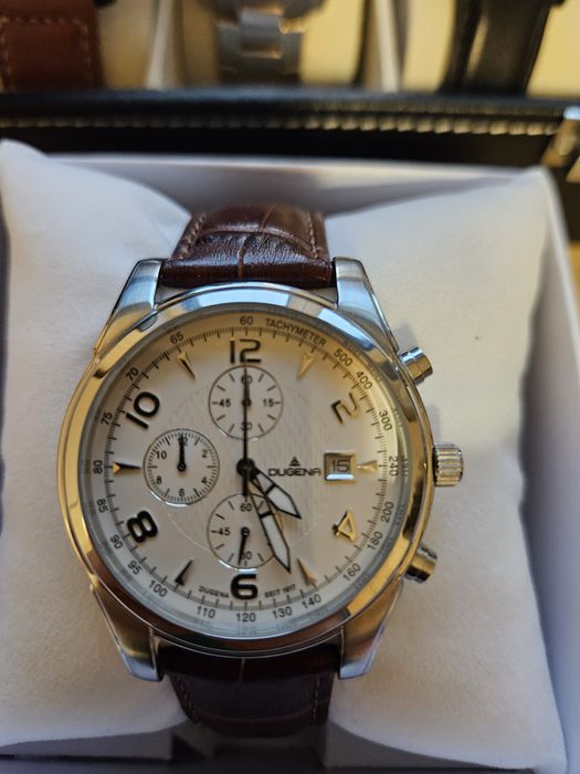 Ceas Dugena Tachimetru si 3 ecrane toate functionale