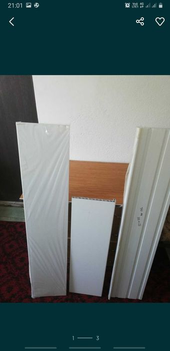 Pervaze pvc albe