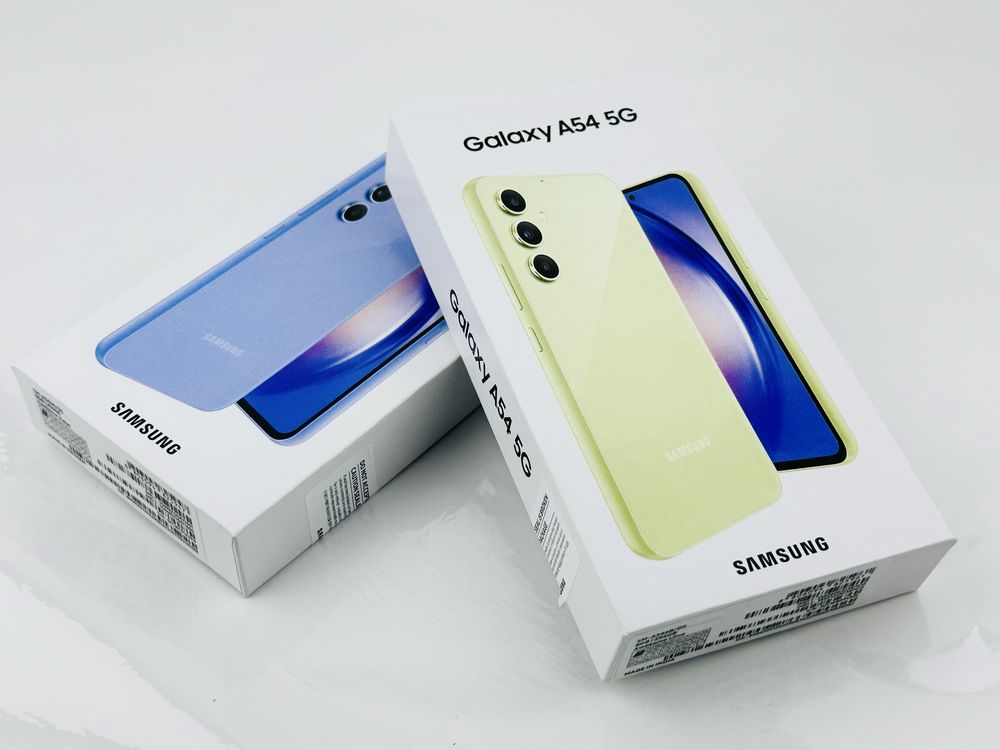 НОВ! Samsung Galaxy A54 5G 256GB Awesome Lime / Violet 2г. Гаранция!