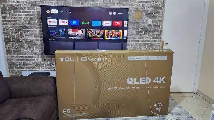 TCL 43/50/55 дюймов, LED экран, Smart TV, цифровой тюнер