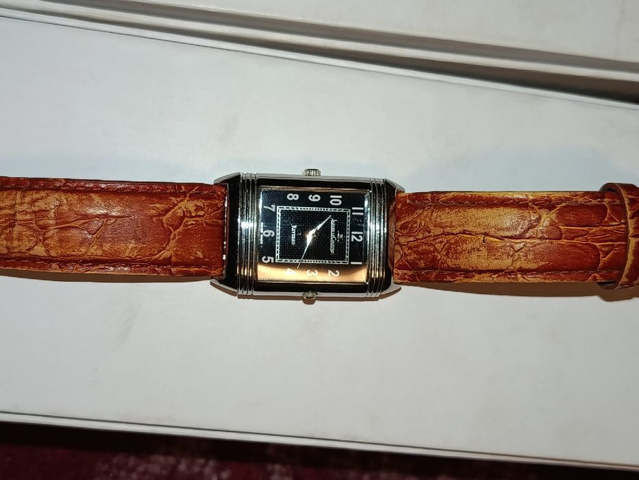 Jaeger-LeCoultre Reverso Tourbillon, Stainless Steel