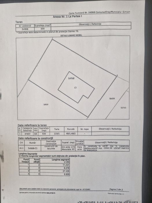 Vand Casa P+1 in Simian- Zona Puielnita