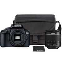 DSLR Canon EOS 4000D,18.0 MP + Ob. EF-S 18-55mm F/3.5-5.6 III Negru +