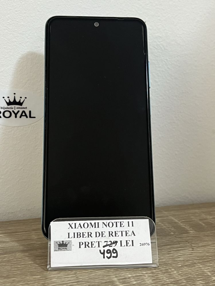 Amanet Royal CB : Xiaomi note 11 dual sim ca nou