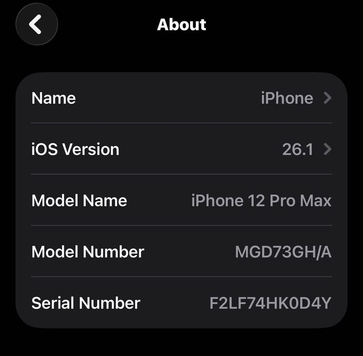 Перфектен Iphone 12 Pro Max 128 Graphite