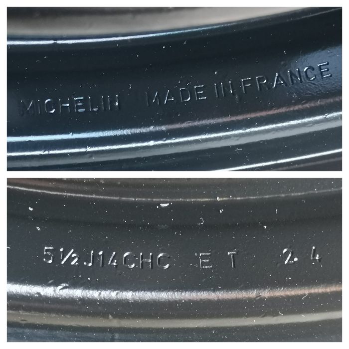 Jante originale 4x108 r14 et 24 peugeot partner citroen berlingo