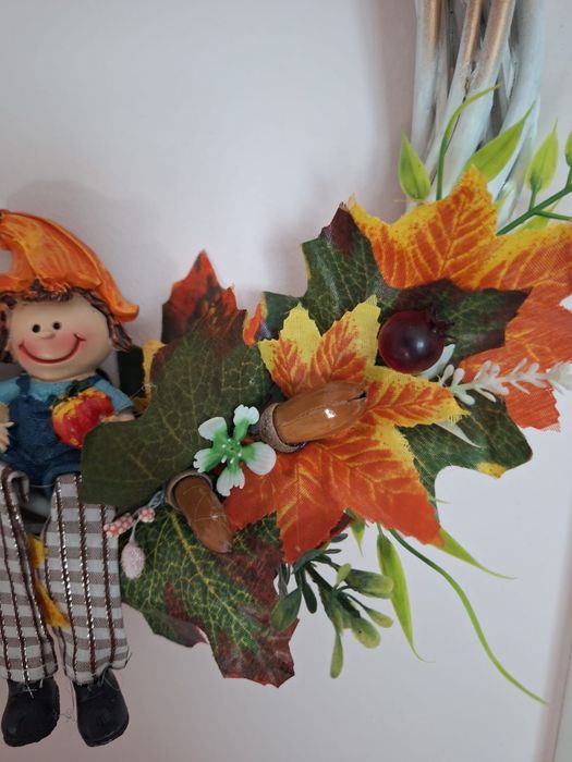 Coronita de toamna pentru ușa