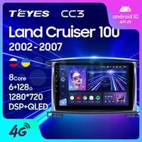 Штатная магнитола TEYES Тойота Ленд Крузер 100 Land Cruiser 100