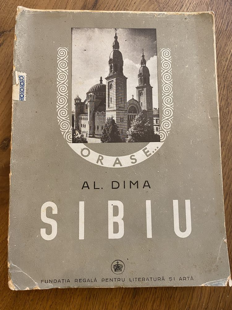 Carte bibliografica Sibiu, Alexandru Dima 1940