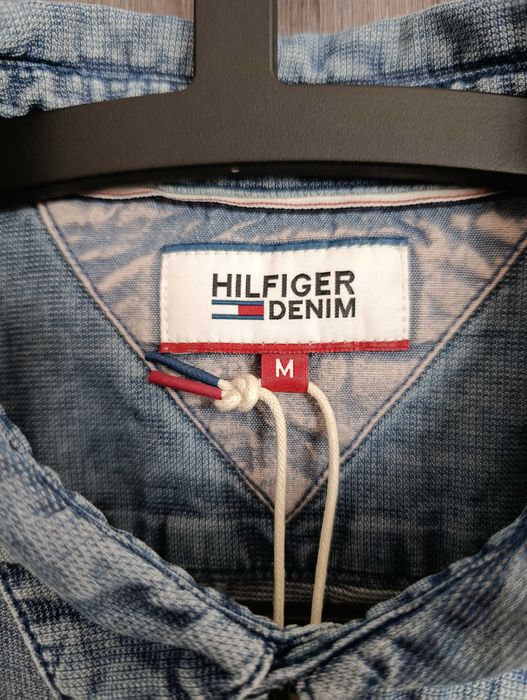 TOMMY HILFIGER DENIM Мъжка риза slim fit  размер М с етикет