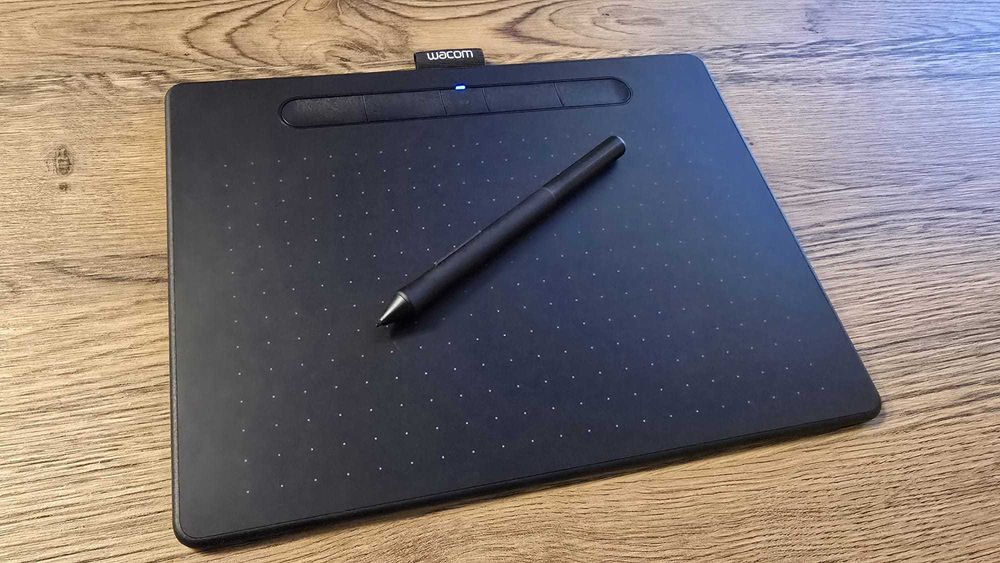 Tableta grafica Wacom Intuos M Bluetooth, Negru
