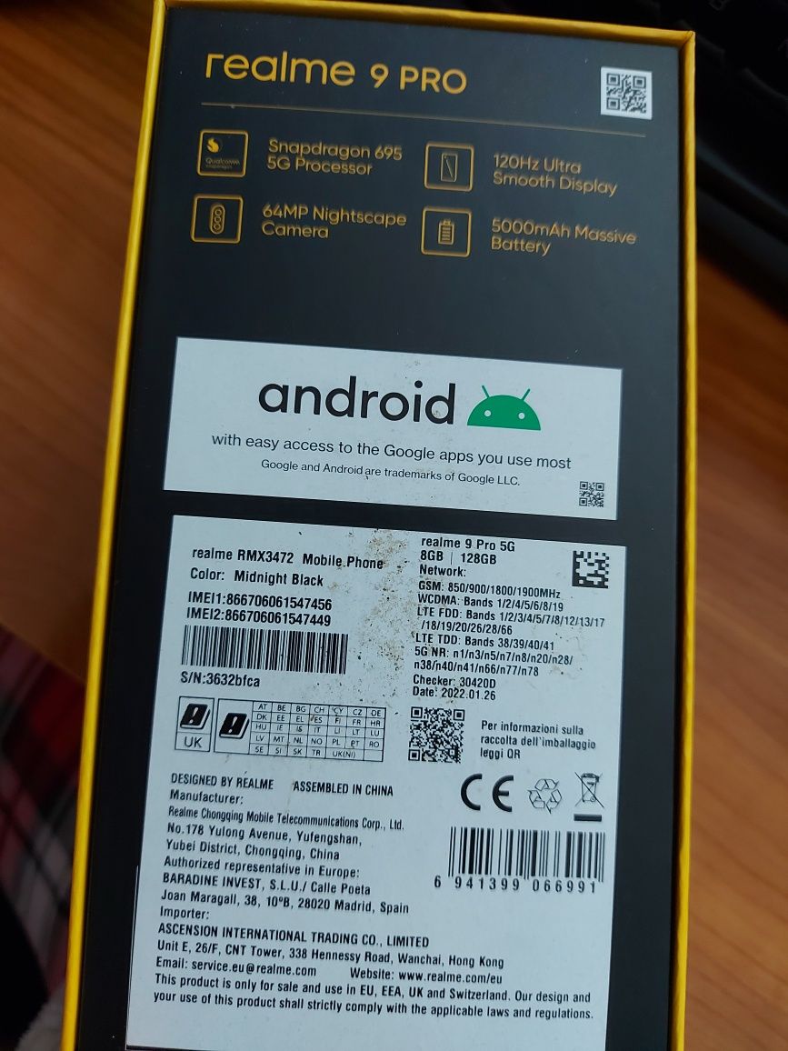 vand realme 9 pro in galati