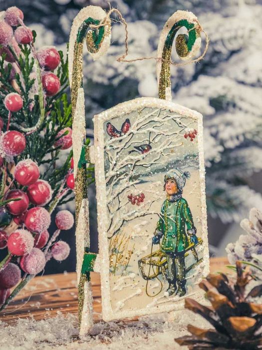 Новогодние игрушки ручной работы