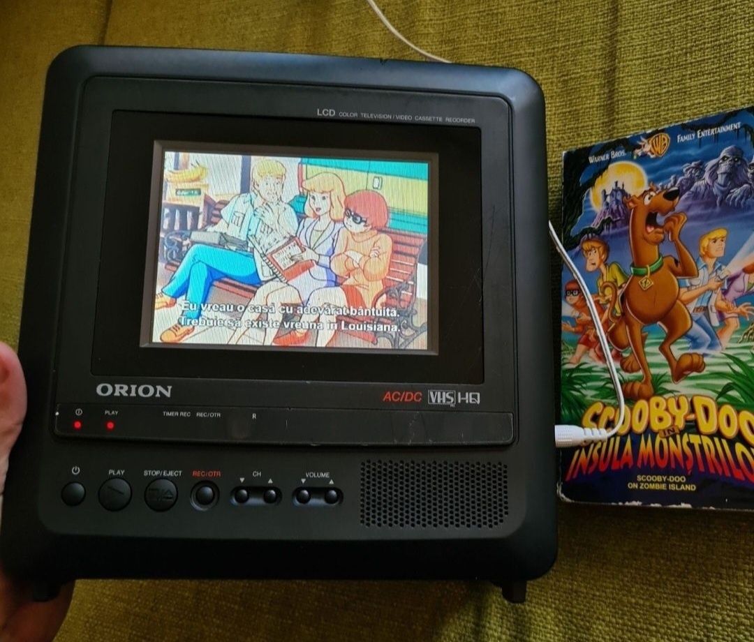 Orion Combi 600 LCD Televizor Portabil Cu Video VHS PVM Retro Gaming