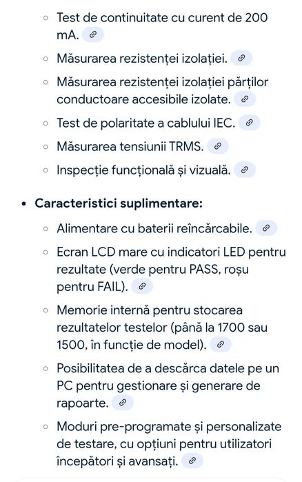 Aparat de verificat izolatia