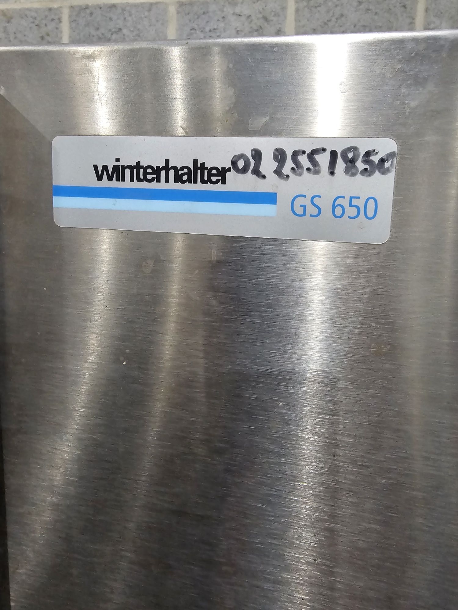 Winterhalter GS 650 съдомиялни за посуда,тави,4400лв с 3м гаранция,сер