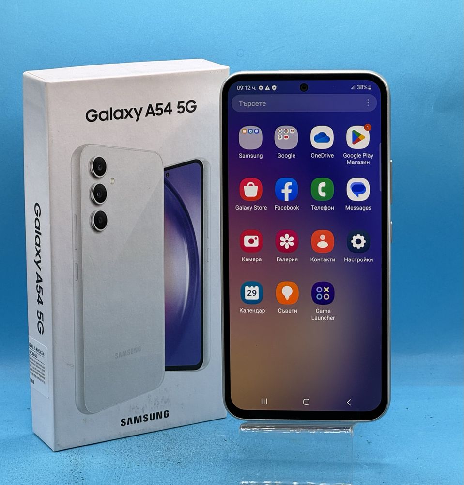 ГАРАНЦИОНЕН!!! Samsung Galaxy A54, 128GB, 8GB RAM, 5G, Awesome White
