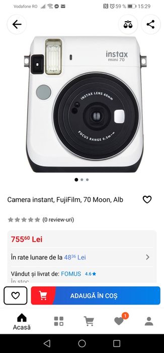 Fujifilm Instax mini 70