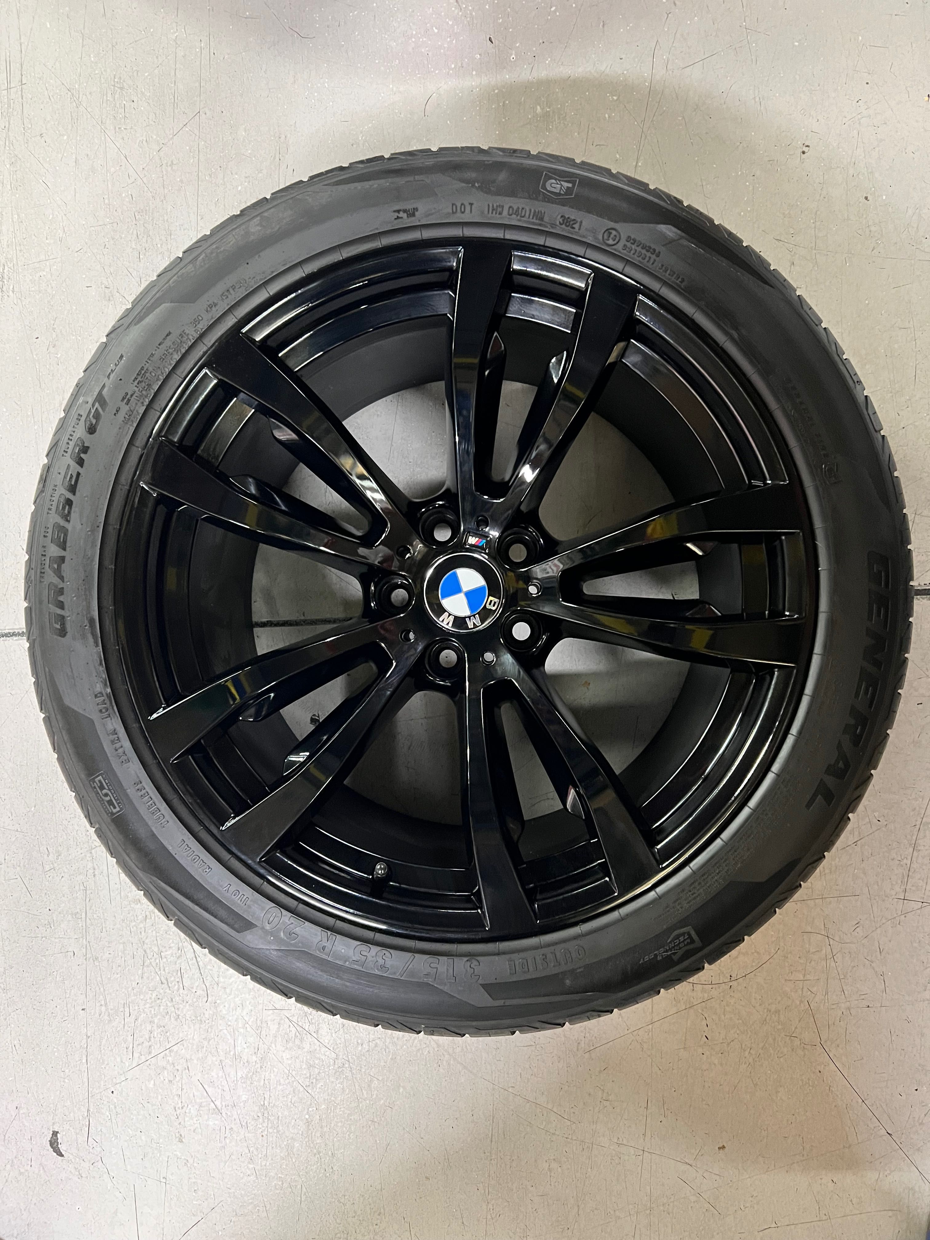 Jante Originale BMW X5/X6 (F15, F16) R20 Black