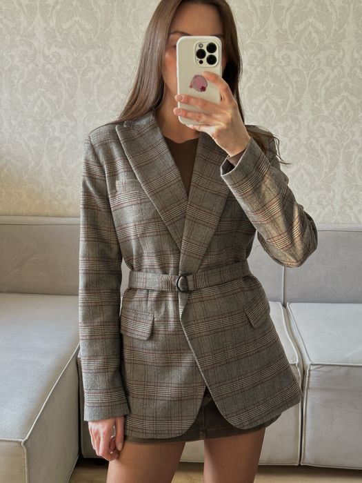 Новый пиджак Mango в клетку