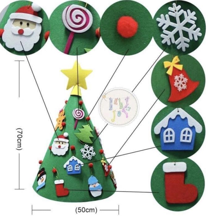 Vand brad din fetru, conic, NOU