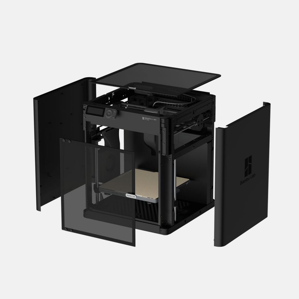 Bambu Lab P1S Combo 3D Printer — original, yangi quti bilan