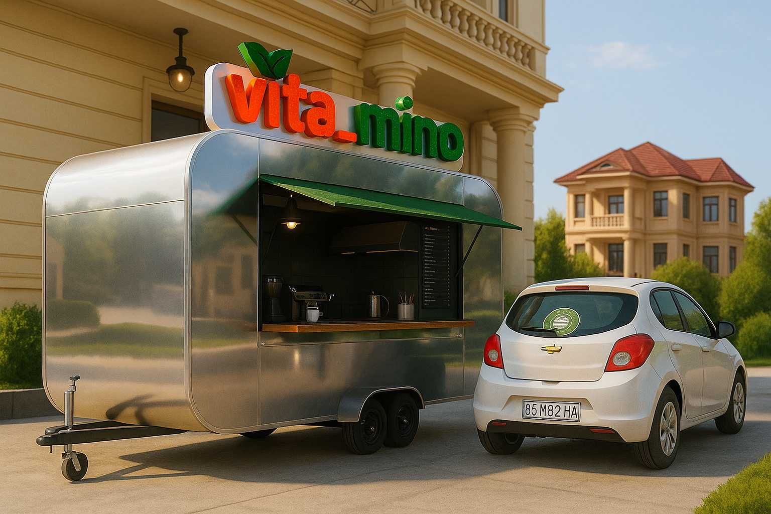 Кредит ва нахт, фудтрак, кучма дукон, бутка , foodtruck