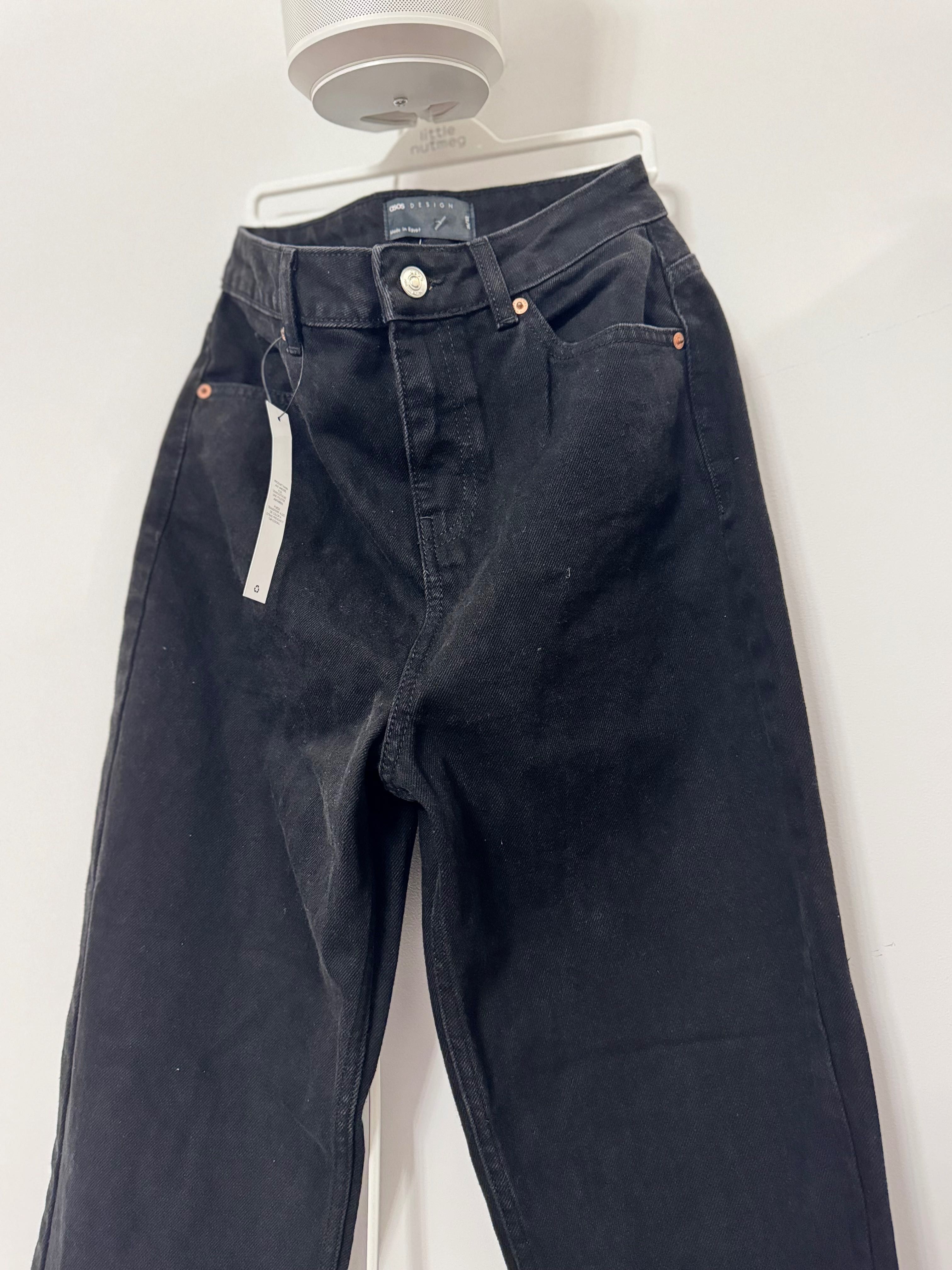 Дамски черни дънки ASOS xs