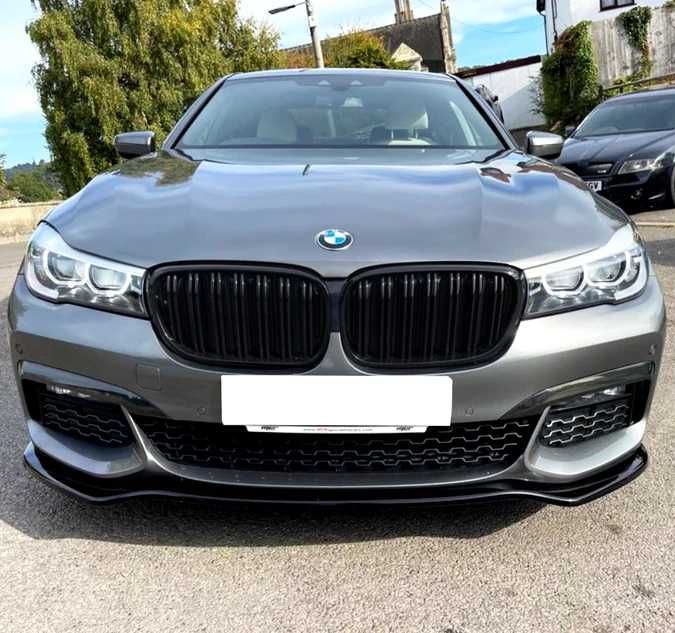 Grile Nari Duble BMW G11 G12 NFL 2015-2020, Non-Facelift, Negru Lucios