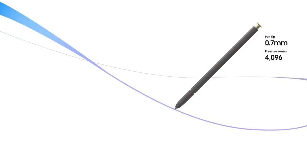 Официальный сменный стилус (перо, ручка) S-Pen для  Galaxy S24 Ultra