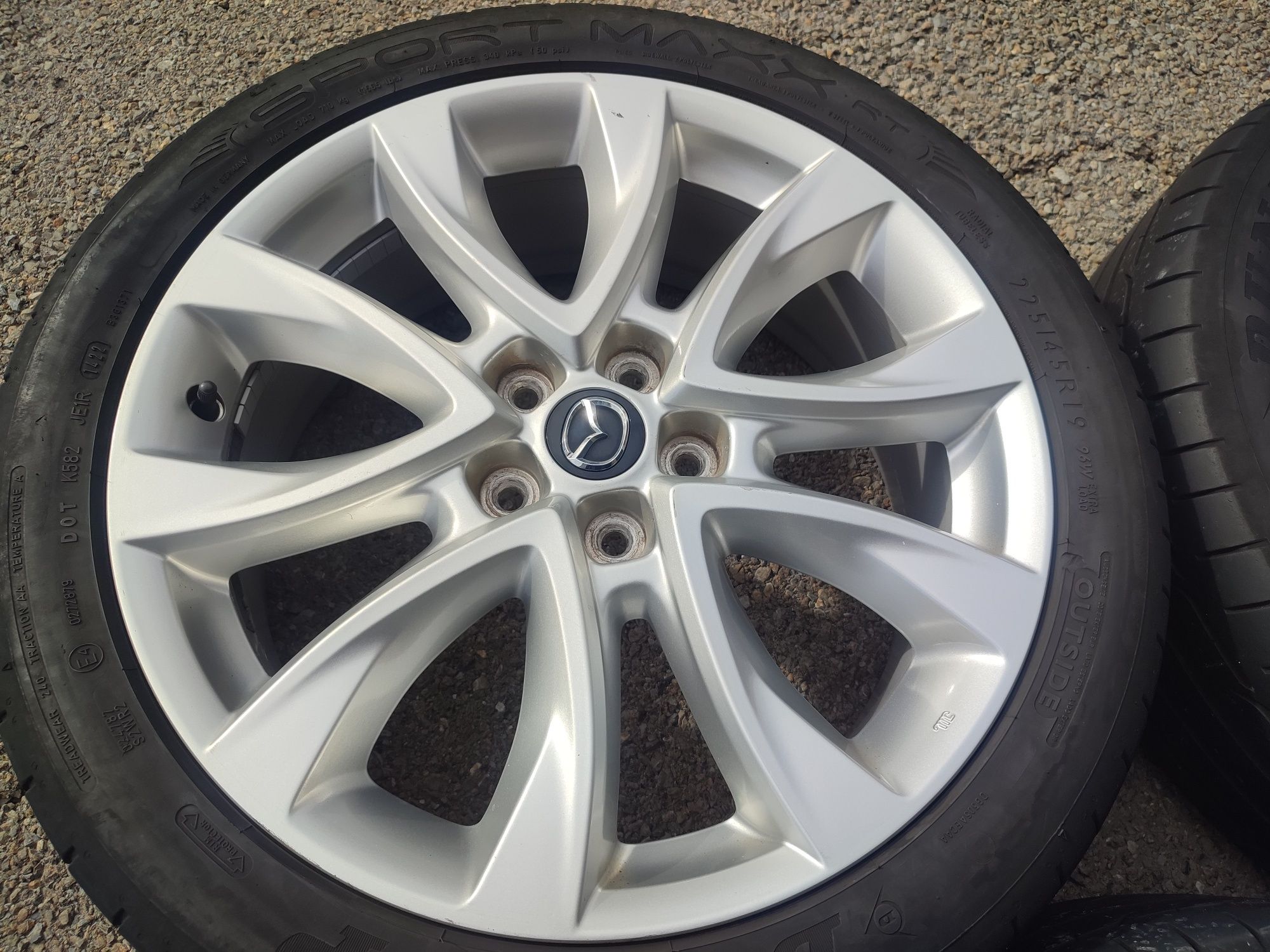 19" оригинални алуминиеви джанти за Mazda 6.