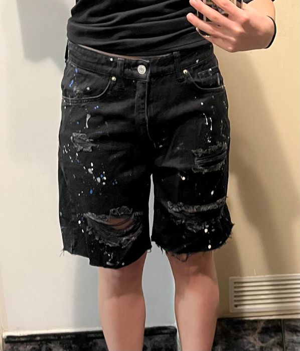 Дънкови панталони от Bershka, размер 34