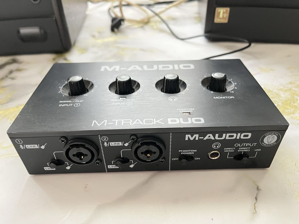 M Audio M-Track Duo звуковая карта
