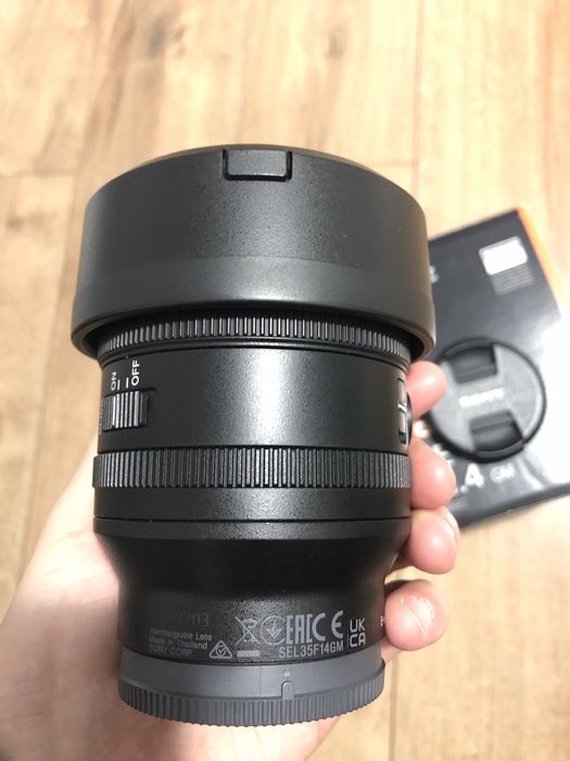 Obiectiv Sony 35mm 1.4 GM schimb cu RF