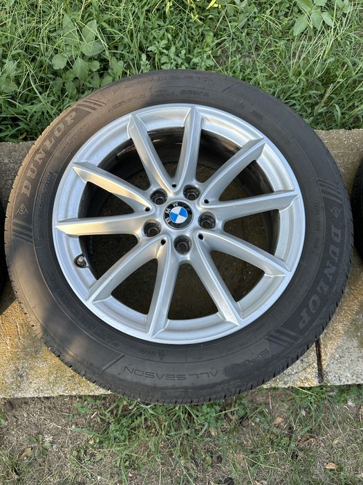 Jante BMW cu anvelope  all season Dunlop 225/55/17
