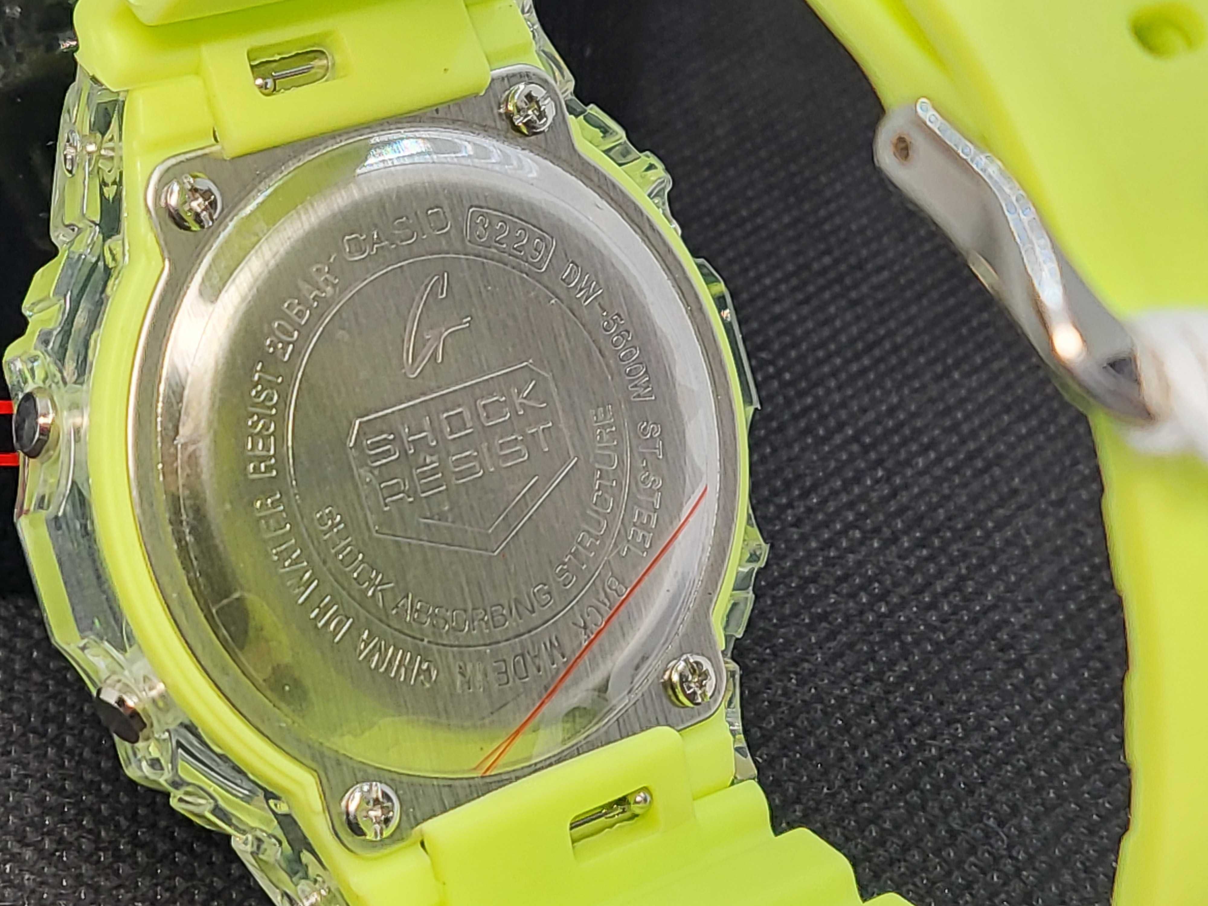 CEAS Casio g shock dw 5600 Neon Yellow ,Nou, Garantie
