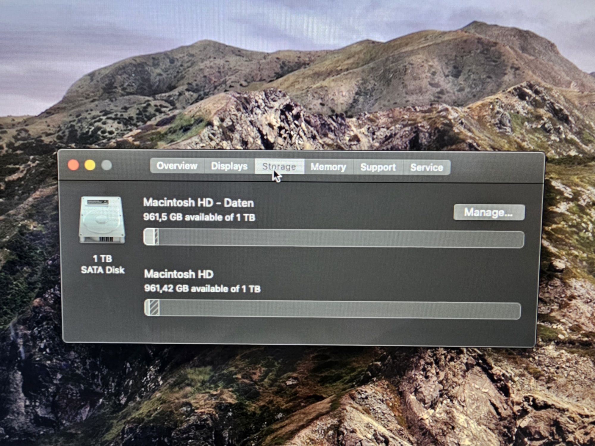 iMac 27 inch , i5, 16GB , 1 Tb