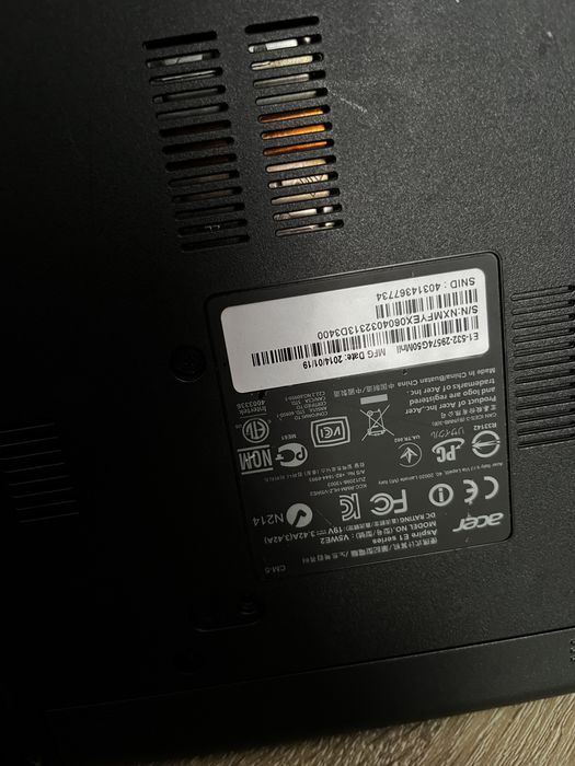 Laptop Acer Aspire