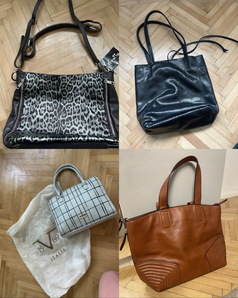 Genti piele naturala NOI 19v69 Versace Italia/Pretta/Rizzoli/Parfois