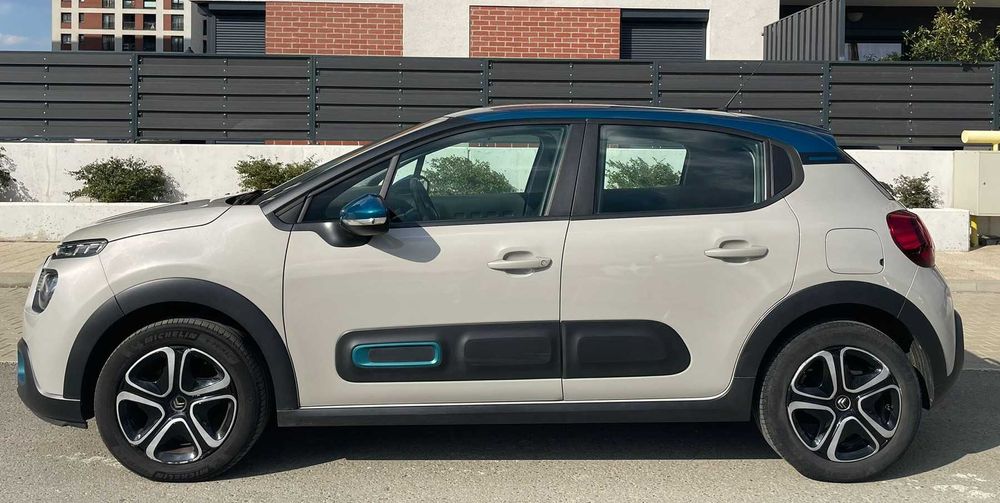 Citroen C3 - an 2022, 1.2 benzină - impecabilă