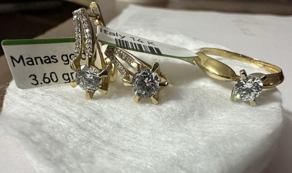 Золото комплект набор