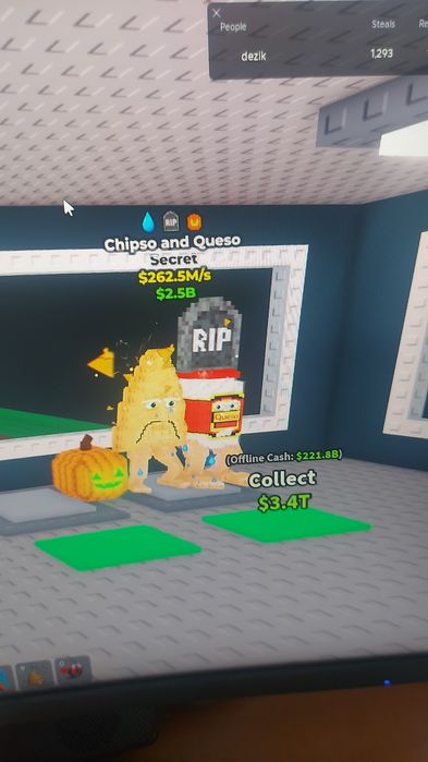 Chipso And Queso 262,5 миллиона в секунду steal a brainrot.