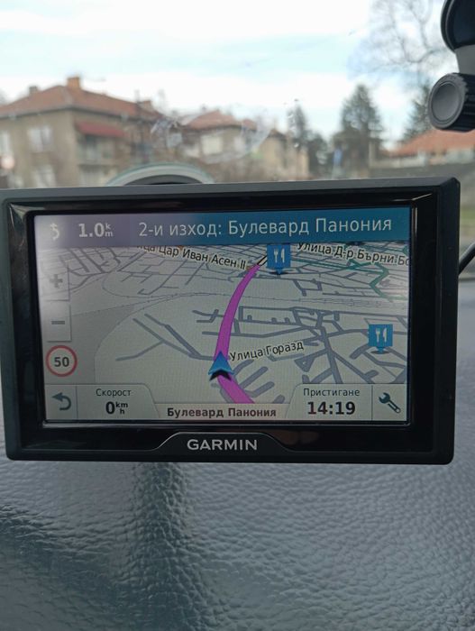 Навигация Garmin 5" за автомобил, България и южна Европа