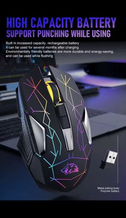 Mouse  wireless nou dpi 2400