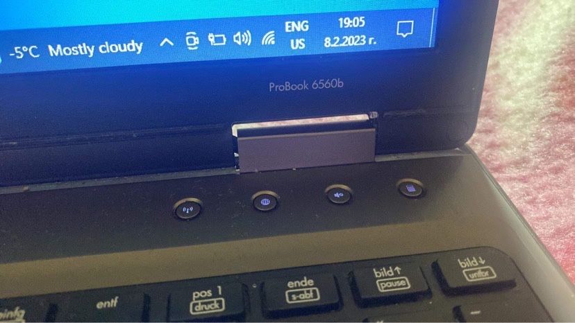 HP Probok 6560b лаптоп