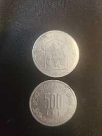 Doua monede de 500 lei 1999
