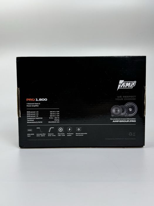 AMP Pro 1.800 моно усилител новый